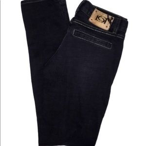 Bebe Sz 28 Dark Wash Skinny Jeans EUC